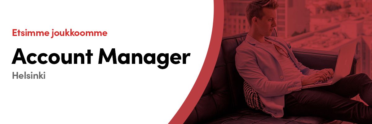 Haemme Myyntipäällikköä / Account Manageria