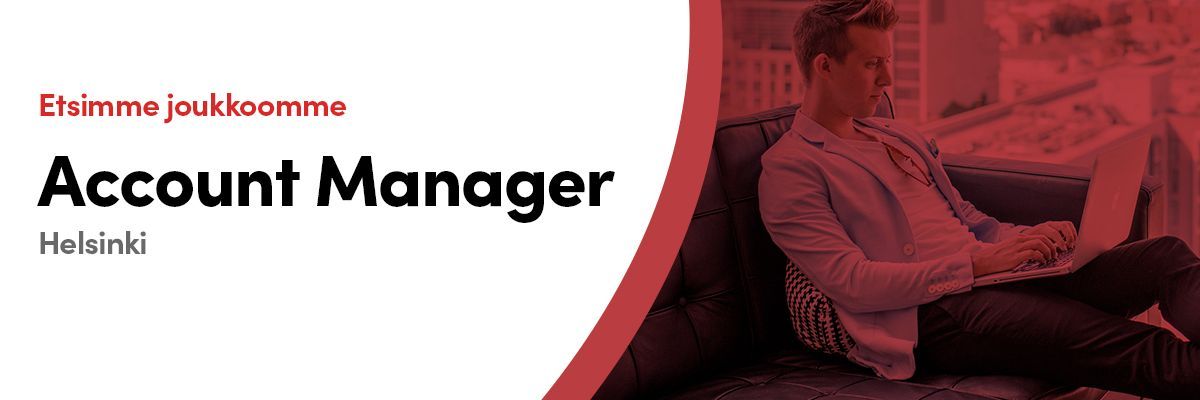 Haemme Myyntipäällikköä / Account Manageria